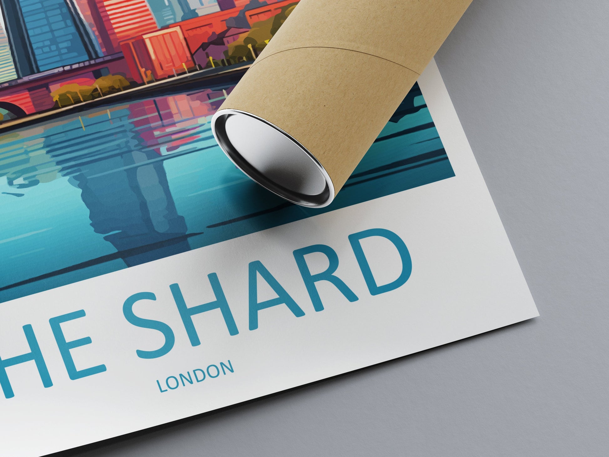 The Shard Travel Print Wall Art The Shard Wall Hanging Home Décor The Shard Gift Art Lovers London England Art Lover Gift