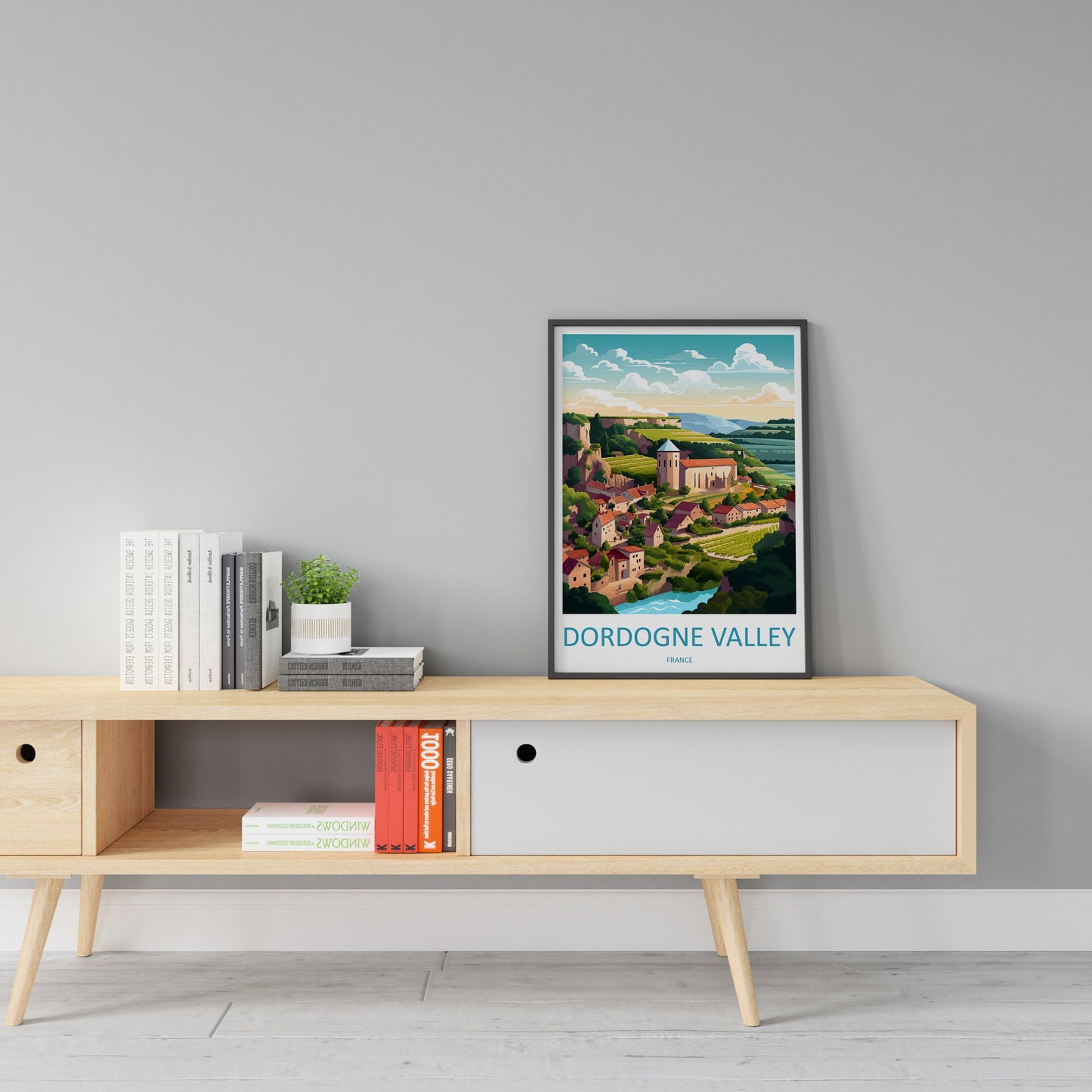 Dordogne Travel Print Wall Art Dordogne Wall Hanging Home Decoration Dordogne Gift Art Lovers Wall Art Print Art Dordogne Wall Hanging Art