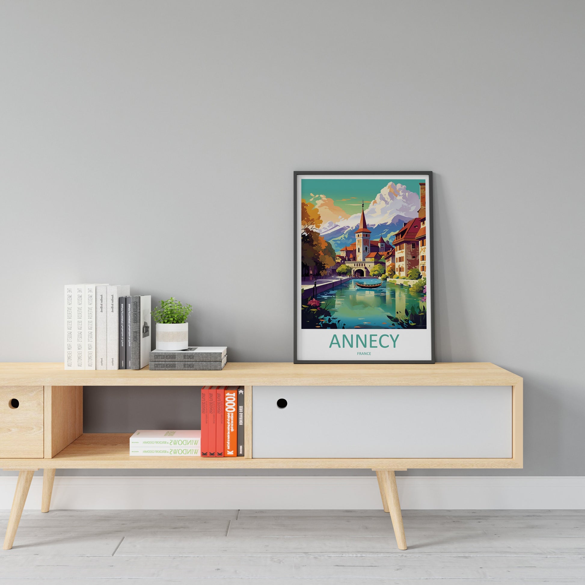 Annecy Travel Print Wall Art Annecy Wall Hanging Home Decoration Annecy Gift Art Lovers Wall Art Print Art Annecy Wall Hanging Poster Annecy