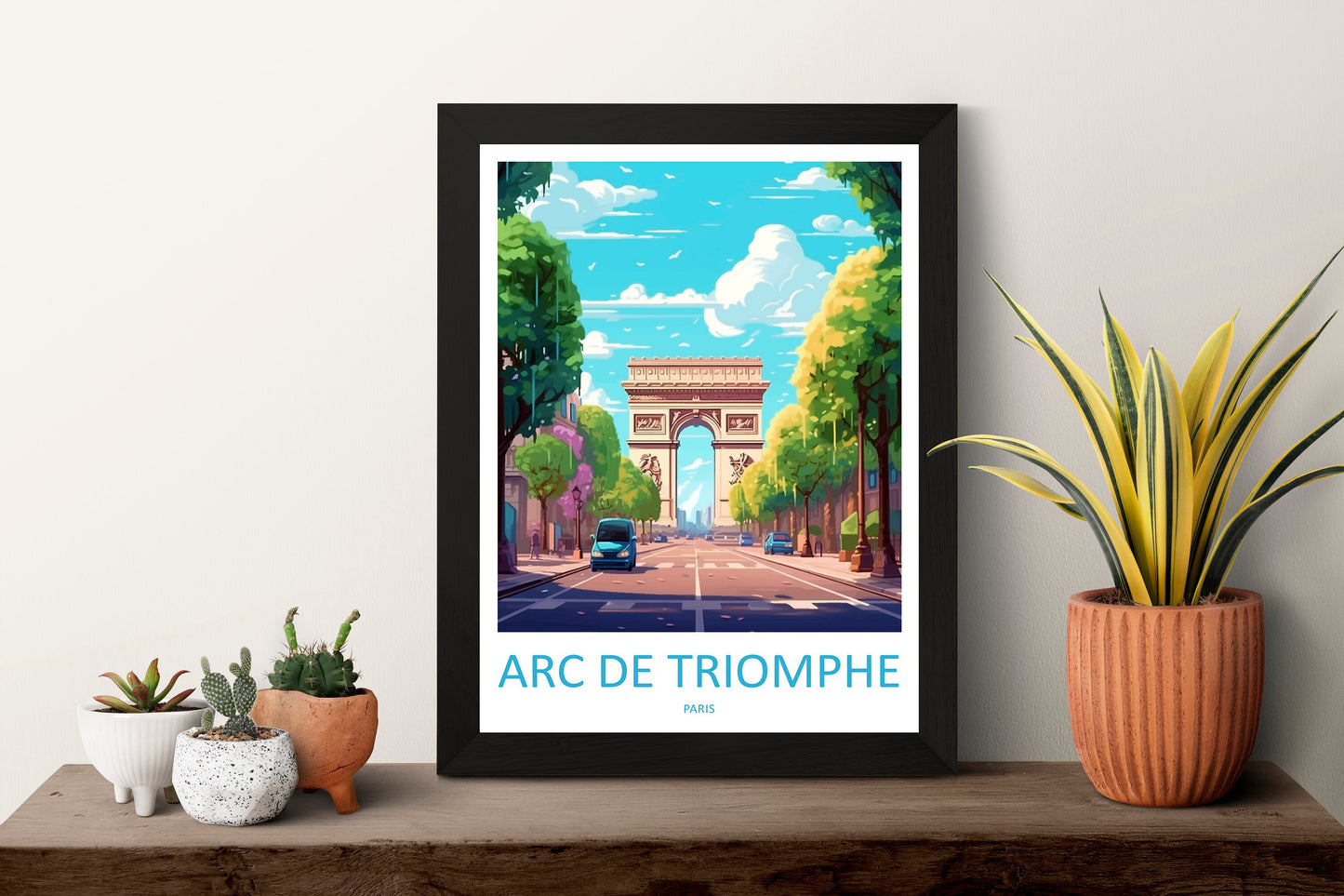 Arc De Triomphe Travel Print Wall Art Arc De Triomphe Wall Hanging Home Décor Arc De Triomphe Gift Art Lovers France Art Lover Gift Paris