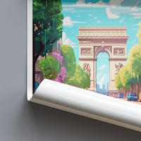 Arc De Triomphe Travel Print Wall Art Arc De Triomphe Wall Hanging Home Décor Arc De Triomphe Gift Art Lovers France Art Lover Gift Paris