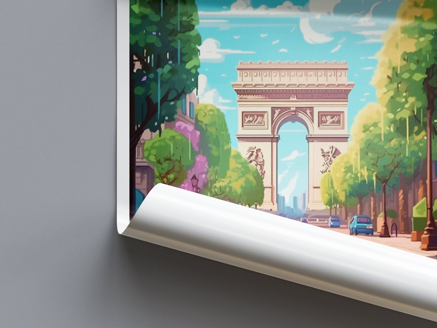 Arc De Triomphe Travel Print Wall Art Arc De Triomphe Wall Hanging Home Décor Arc De Triomphe Gift Art Lovers France Art Lover Gift Paris