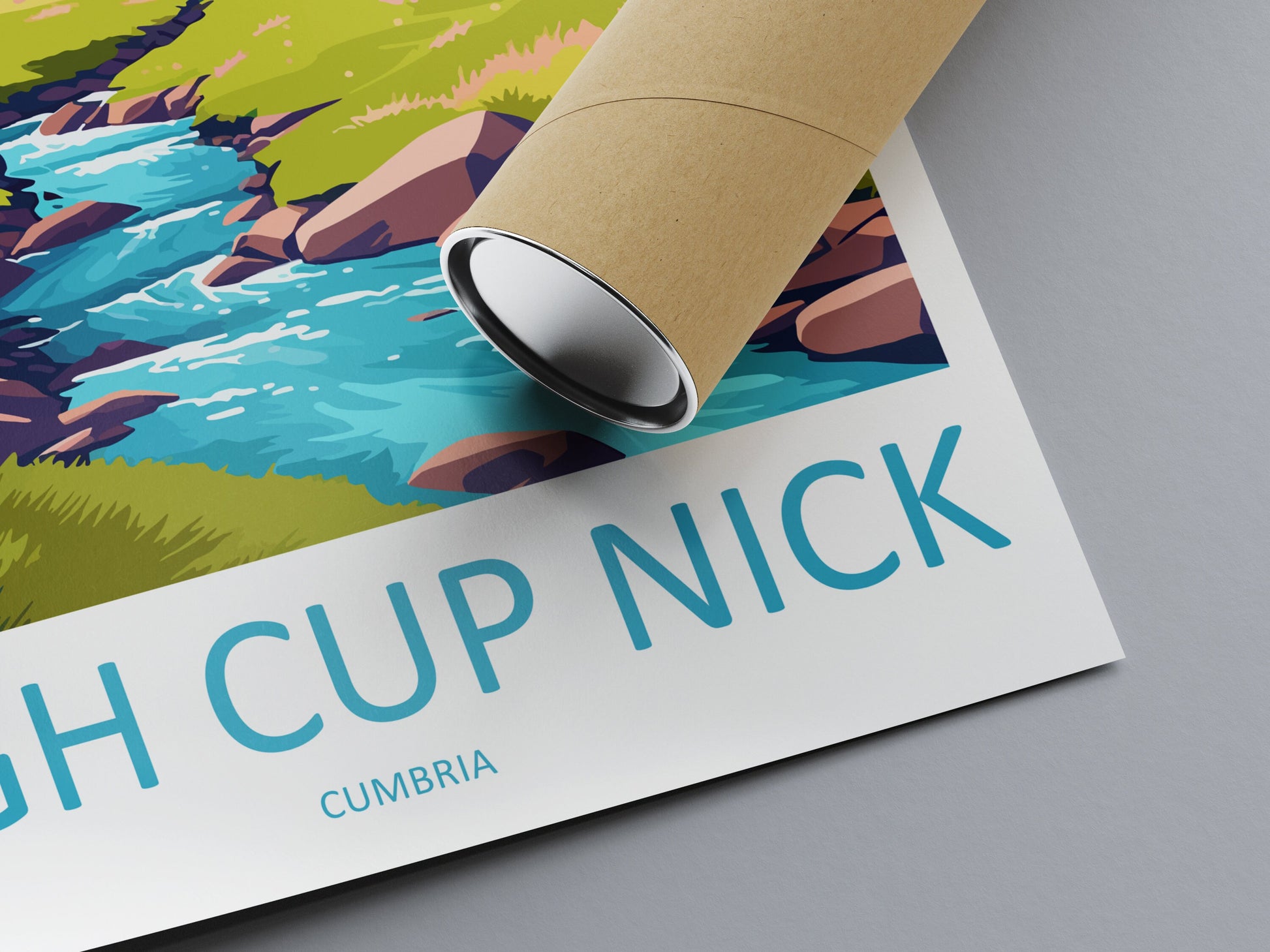 High Cup Nick Travel Print Wall Art High Cup Nick Wall Hanging Home Décor High Cup Nick Gift Art Lovers Cumbria Art Lover Gift High Cup Nick