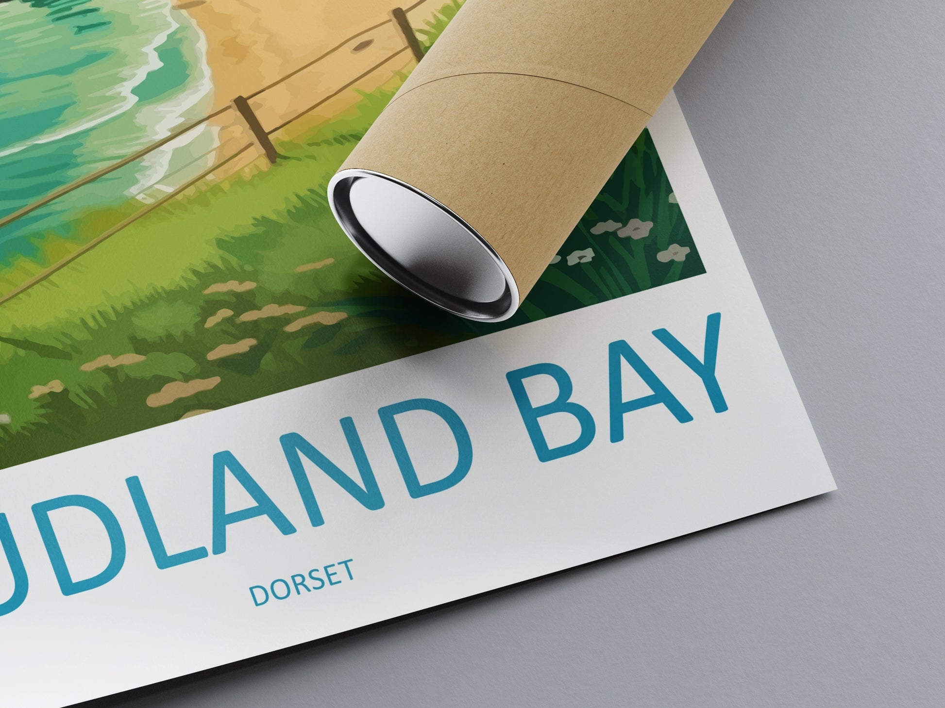Studland Bay Travel Print Wall Art Studland Bay Wall Hanging Home Décor Studland Bay Gift Art Lovers England Art Lover Gift Studland Bay