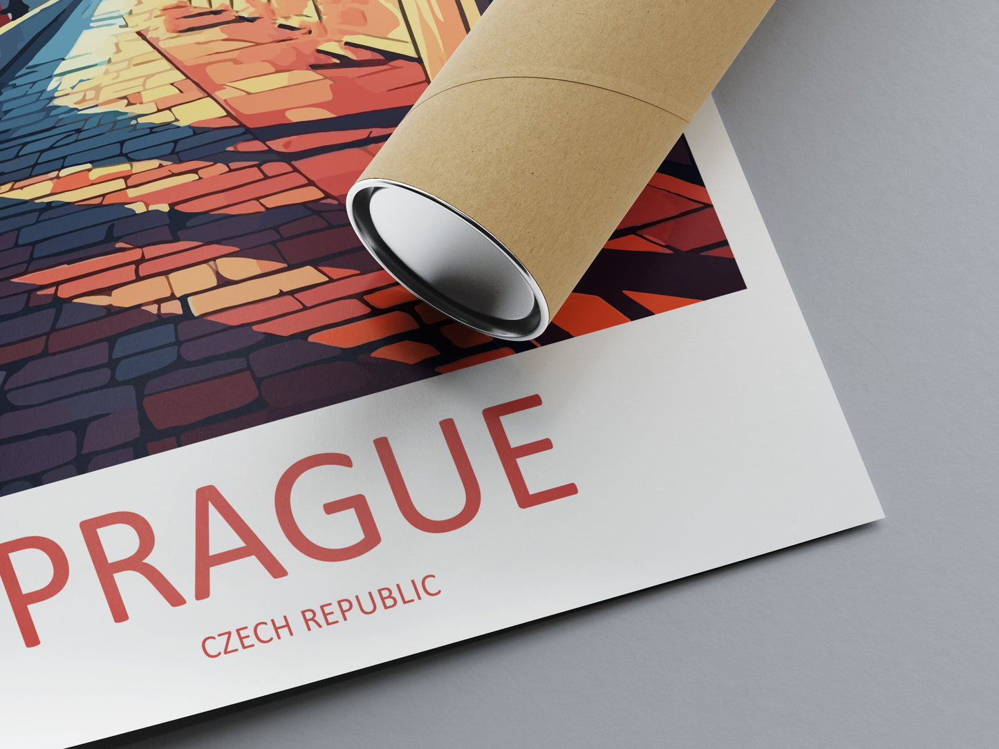 Prague Travel Print Wall Art Prague Wall Hanging Home Décor Prague Gift Art Lovers Czech Republic Art Lover Gift Prague Art Decor