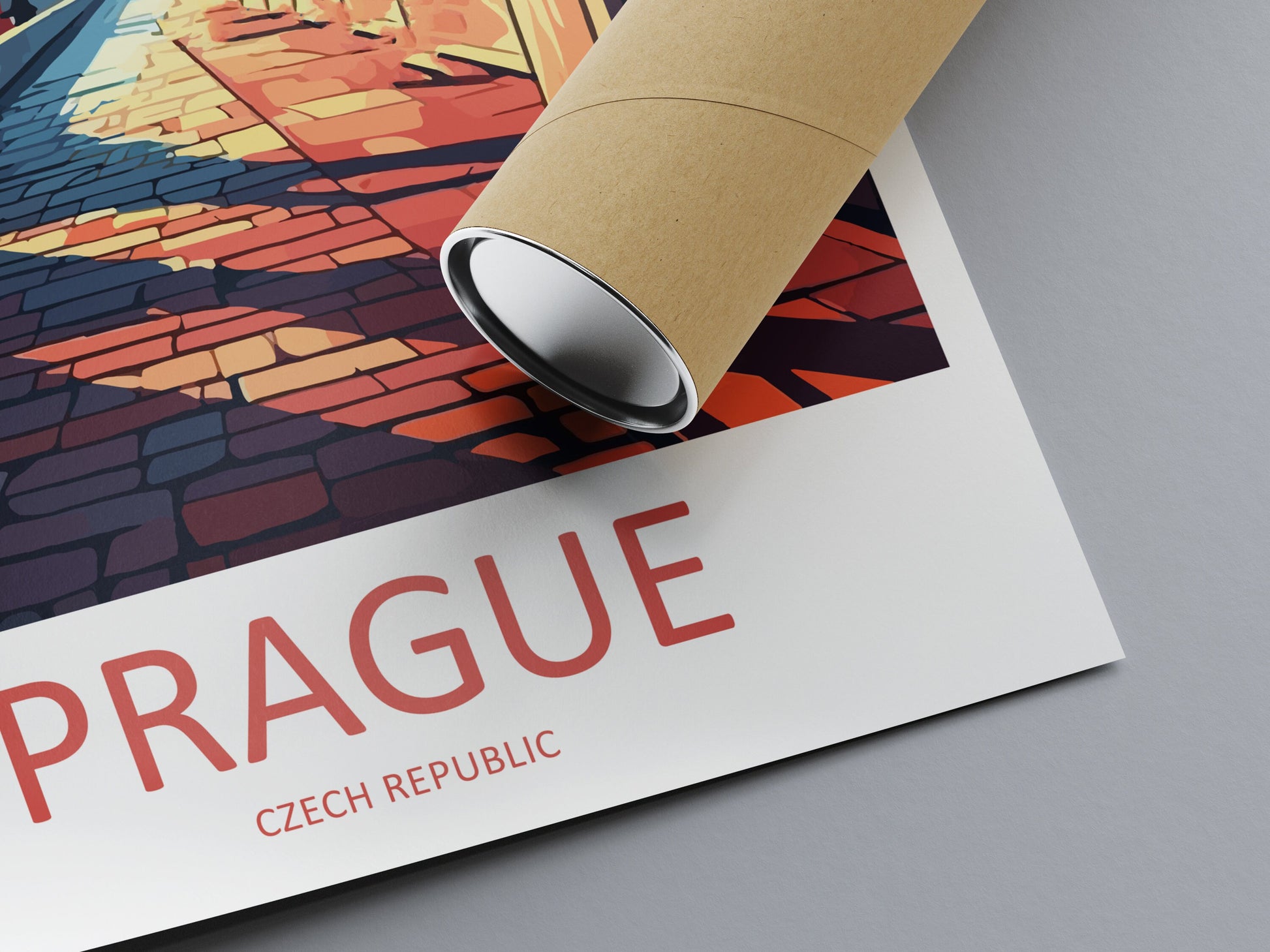 Prague Travel Print Wall Art Prague Wall Hanging Home Décor Prague Gift Art Lovers Czech Republic Art Lover Gift Prague Art Decor