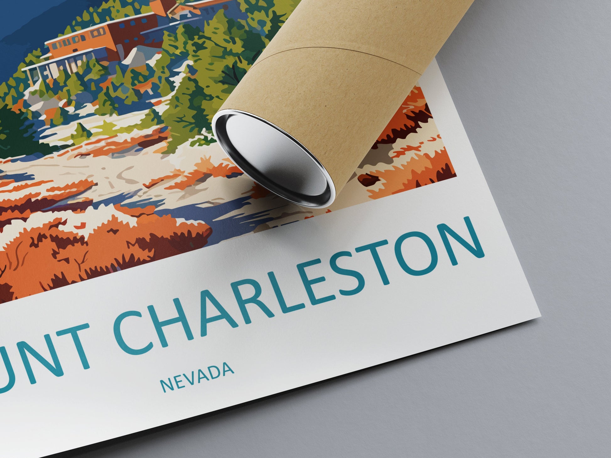Mount Charleston Travel Print Wall Art Mount Charleston Wall Hanging Home Décor Mount Charleston Gift Art Lovers Nevada Art Lover Gift