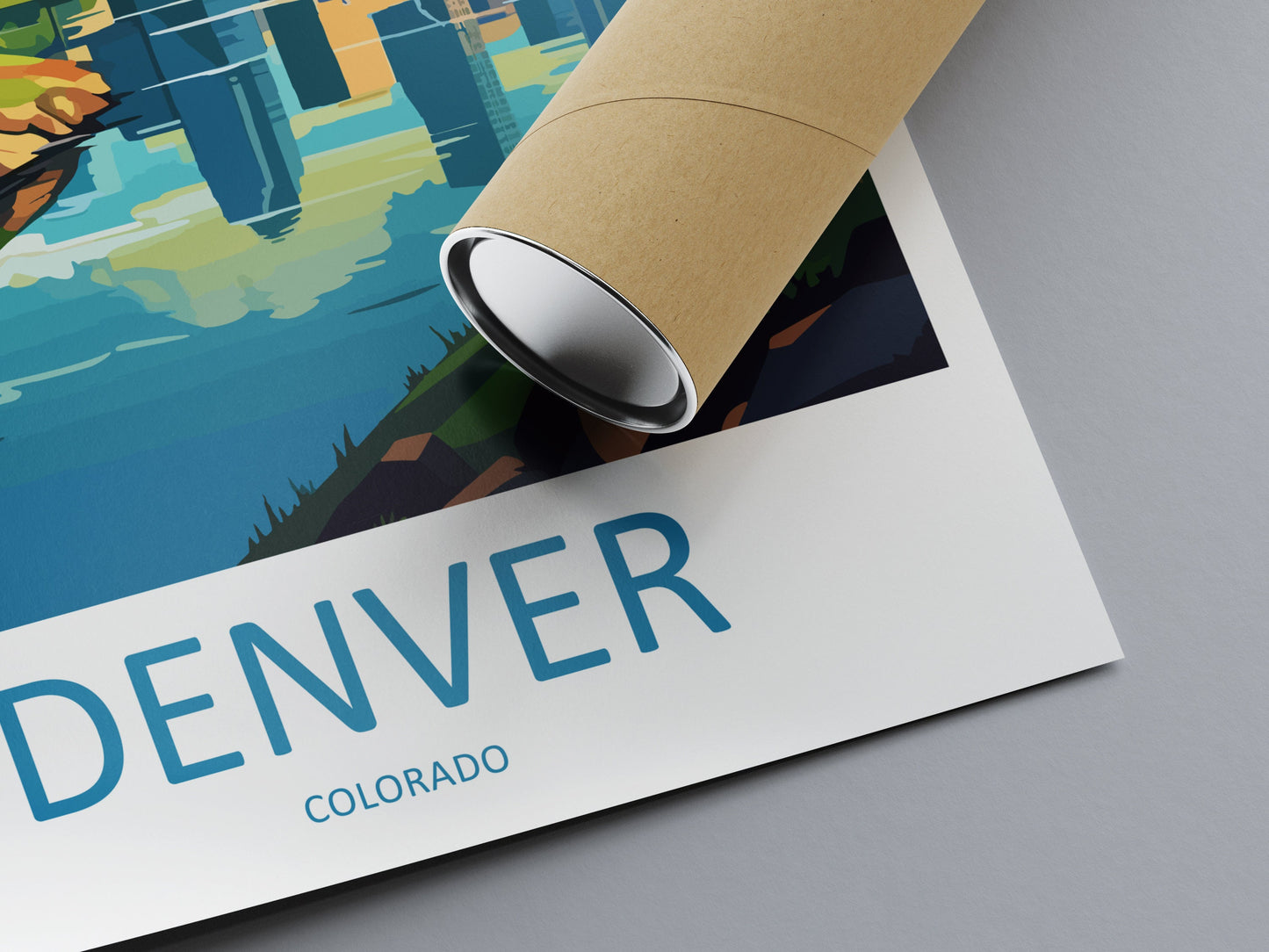 Denver Travel Print Wall Art Denver Wall Hanging Home Décor Denver Gift Art Lovers Colorado Art Gift Lover Print For Denver Lovers Print