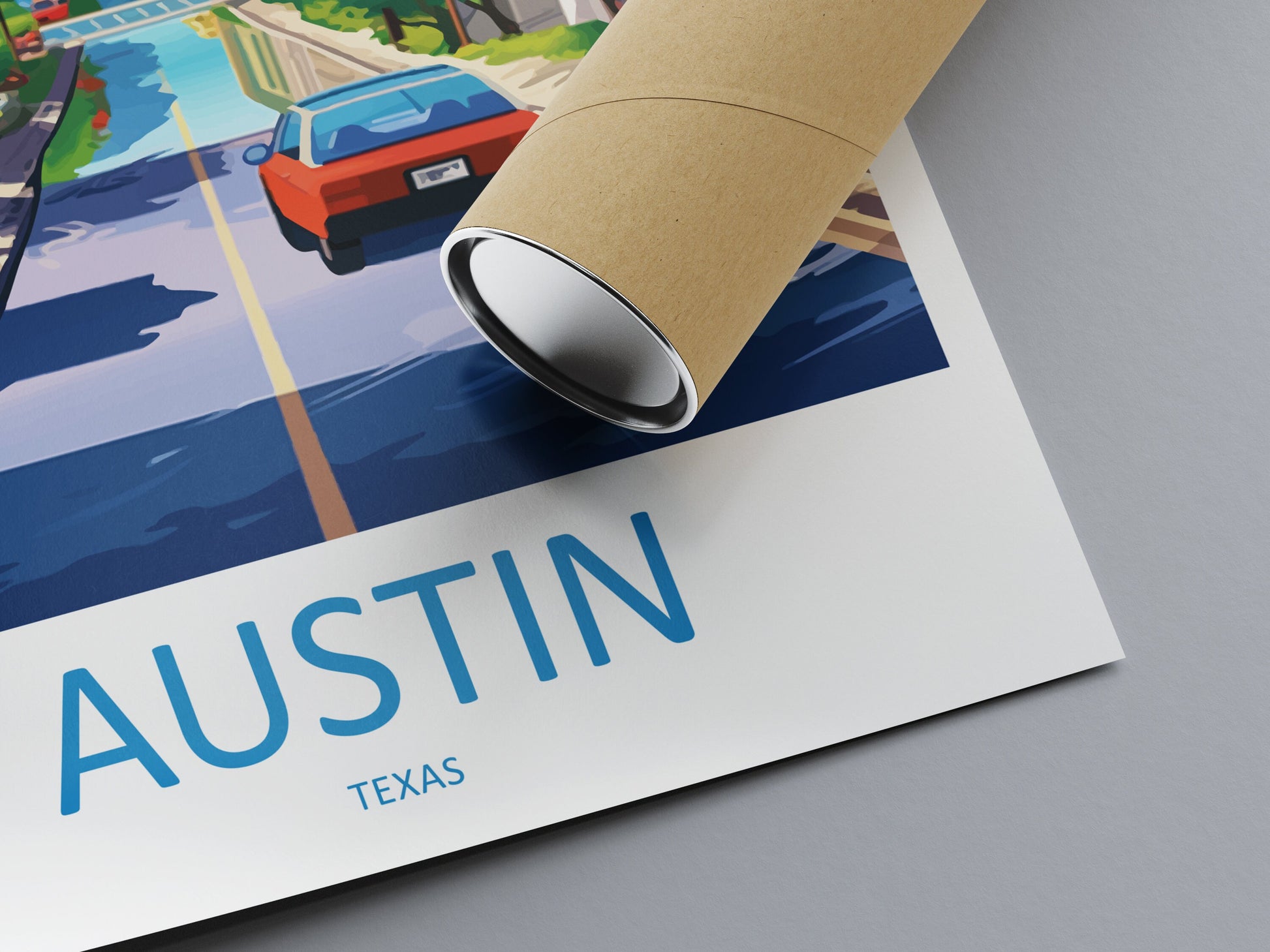 Austin Travel Print Wall Art Austin Wall Hanging Home Décor Austin Gift Art Lovers Texas Art Lover Gift Texas Travel Poster Artwork