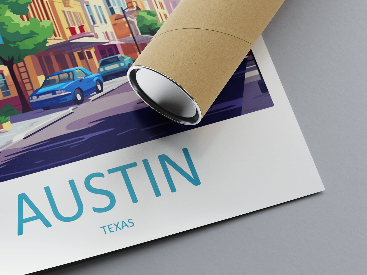 Austin Travel Print Wall Art Austin Wall Hanging Home Décor Austin Gift Art Lovers Texas Art Lover Gift Texas Travel Poster Artwork