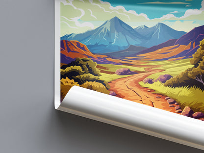 Haleakala Travel Print Wall Art Haleakala Wall Hanging Home Décor Haleakala Gift Art Lovers Hawaii Art Lover Gift Print Artwork