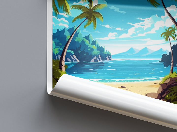 Cayman Islands Travel Print Wall Art Cayman Islands Wall Hanging Home Décor Cayman Islands Gift Art Lovers Wall Art Caribbean