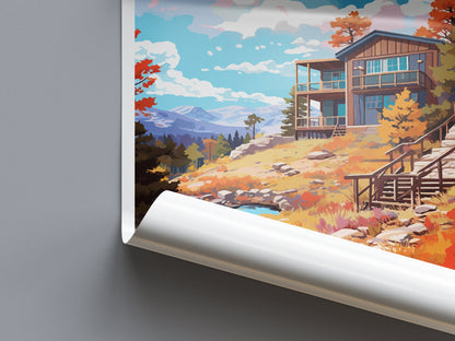 Mount Lemmon Travel Print Wall Art Mount Lemmon Wall Hanging Home Décor Mount Lemmon Gift Art Lovers Arizona Art Lover Gift Arizona Travel