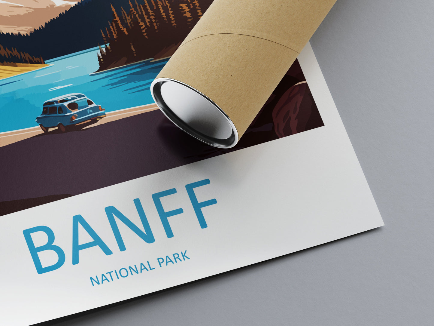 Banff National Park Travel Print Wall Art Banff Wall Hanging Home Décor Banff Gift Art Lovers Canada Art Lover Gift
