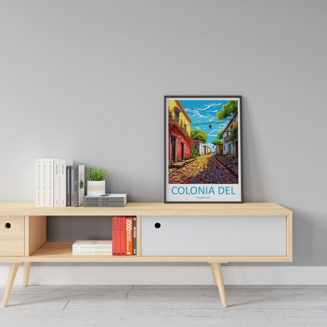Colonia Del Sacramento Travel Print Wall Art Colonia Del Sacramento Wall Hanging Home Decor Colonia Del Sacramento Gift Art Lovers Wall Art