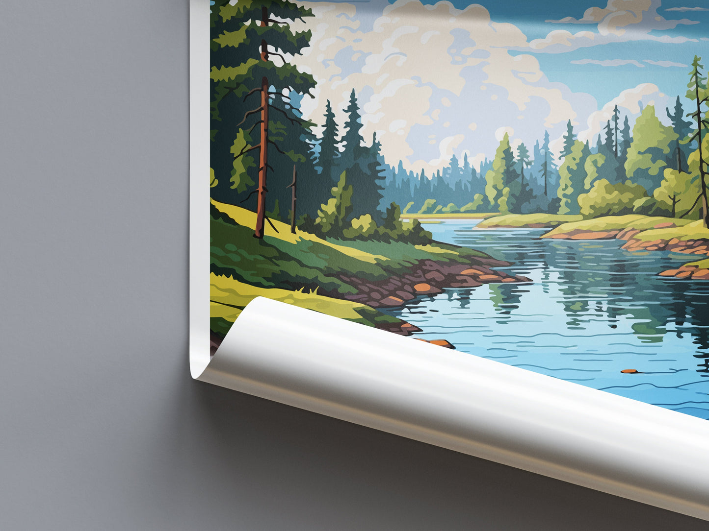 Imatra Travel Print Wall Art Imatra Wall Hanging Home Decor Imatra Gift Art Lovers Wall Art Print Art Finland Wall Print