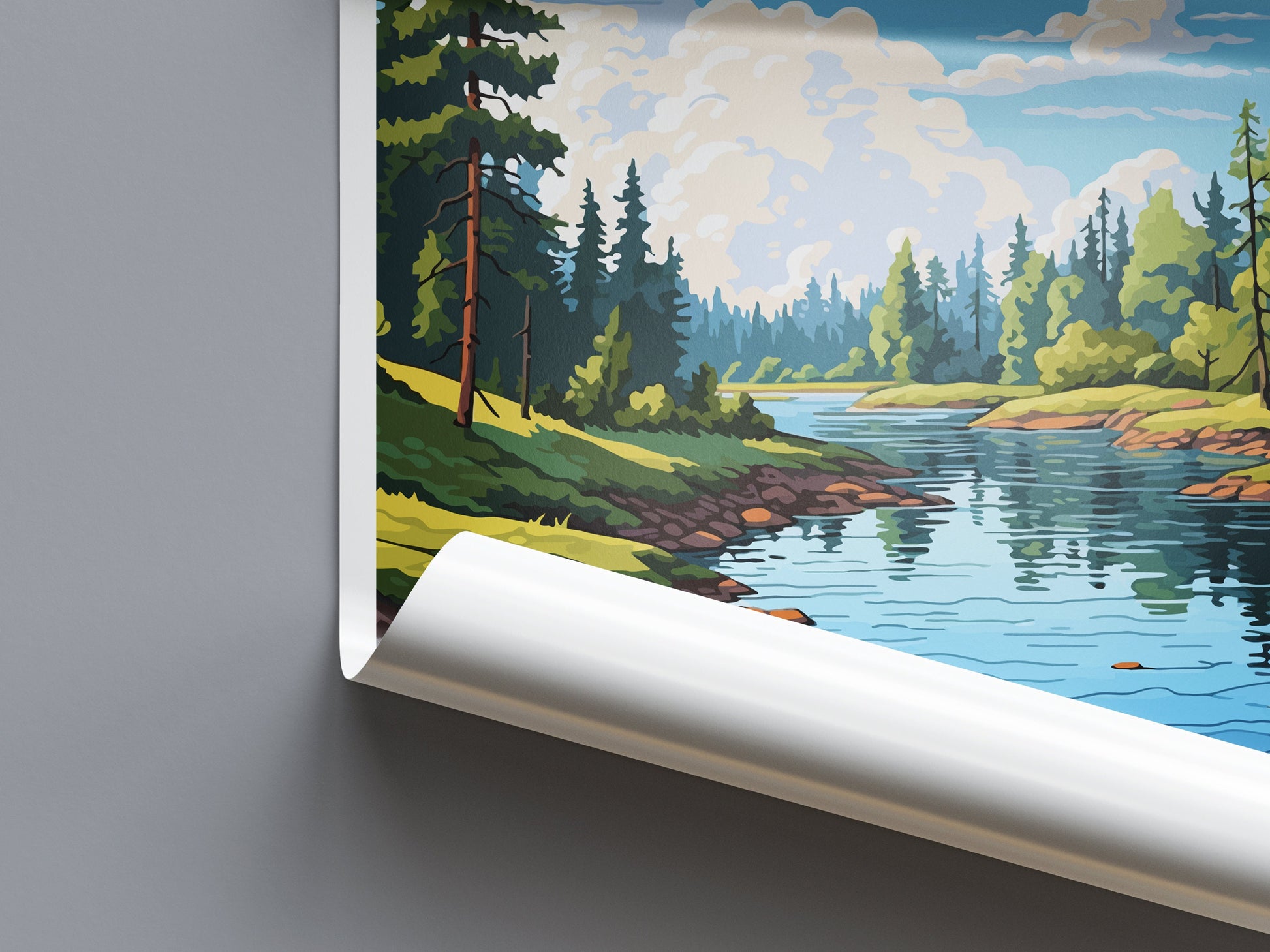 Imatra Travel Print Wall Art Imatra Wall Hanging Home Decor Imatra Gift Art Lovers Wall Art Print Art Finland Wall Print