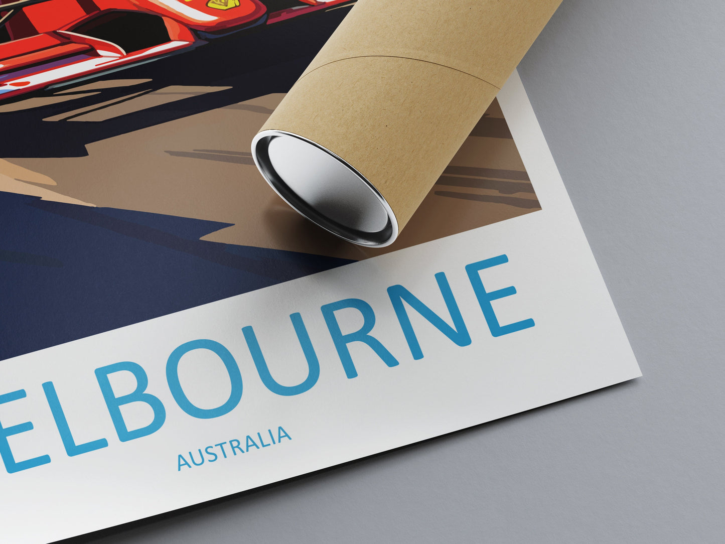 Melbourne Travel Print Wall Decor Melbourne Circuit Poster Motorsport Travel Print Art Print Racing Illustration Australia Race Travel Art