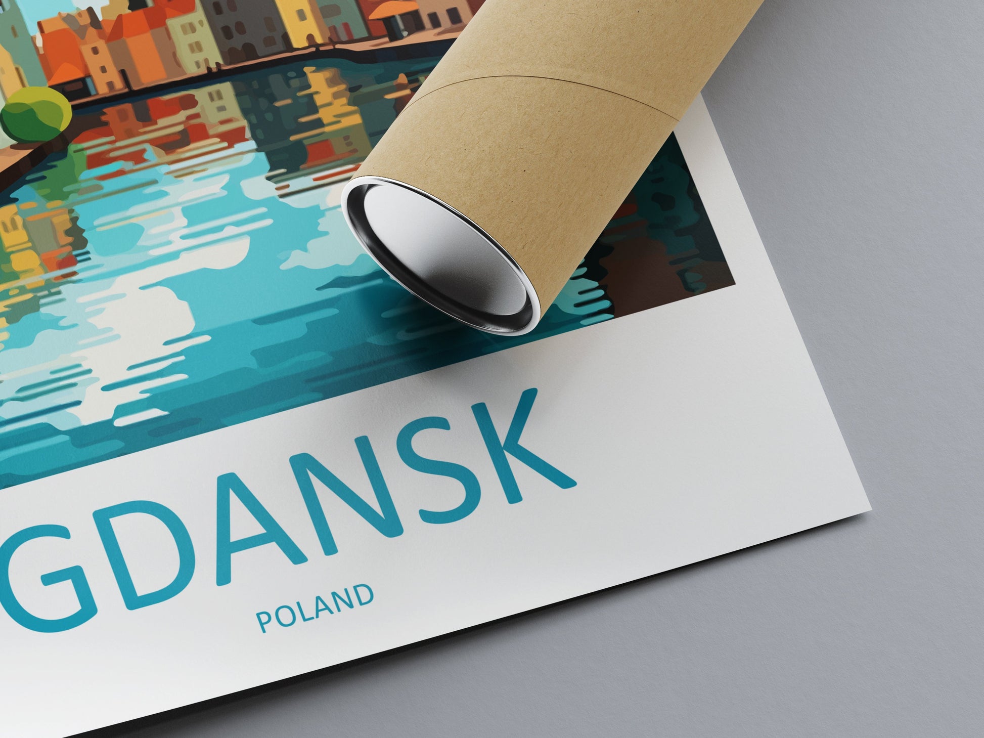 Gdansk Travel Print Gdansk Polish Home Décor Gdansk Art Print Polish Baltic coast Room Print For Polish Gift Art Poster Wall Art For Poland