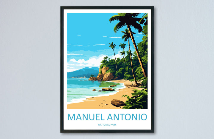 Manuel Antonio Park Travel Print Wall Art Manuel Antonio Wall Hanging Home Décor Costa Rica Gift Art Lovers Wall Art Manuel Antonio Print
