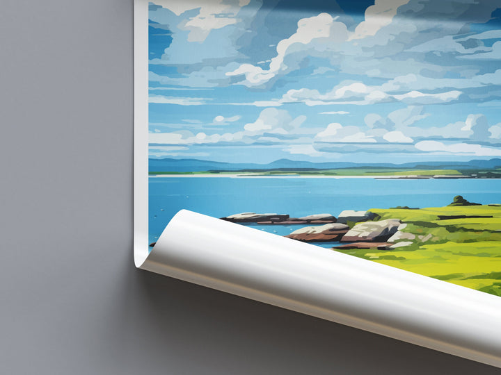 Isle Of Shapinsay Travel Print Wall Art Isle Of Shapinsay Wall Hanging Home Décor Isle Of Shapinsay Gift Art Lovers Scotland Art Lover