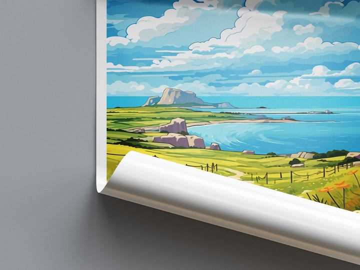 Isle Of Rum Travel Print Wall Art Isle Of Rum Wall Hanging Home Décor Isle Of Rum Gift Art Lovers Scotland Art Lover Travel Gift