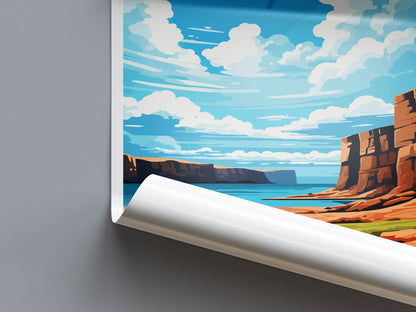 Isle Of Hoy Travel Print Wall Art Isle Of Hoy Wall Hanging Home Décor Isle Of Hoy Gift Art Lovers Scotland Art Lover Travel Gift
