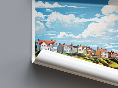 Isle Of Bute Travel Print Wall Art Isle Of Bute Wall Hanging Home Décor Isle Of Bute Gift Art Lovers Scotland Art Lover Travel Gift