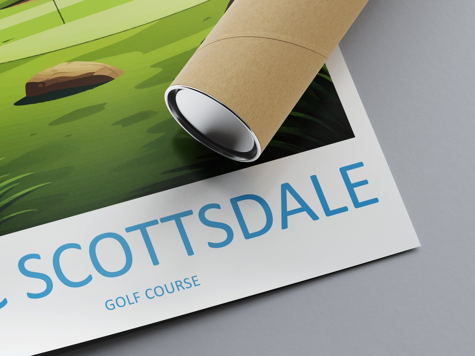 Tpc Scottsdale Golf Travel Print Wall Art Tpc Scottsdale Wall Hanging Home Décor Tpc Scottsdale Gift Art Lovers Arizona Art Travel Poster