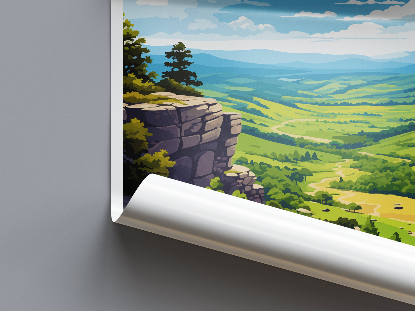 Cévennes National Park Travel Print Wall Art Cévennes Wall Hanging Home Décor Cévennes Gift Art Lovers France Art Lover Gift Antibes Print