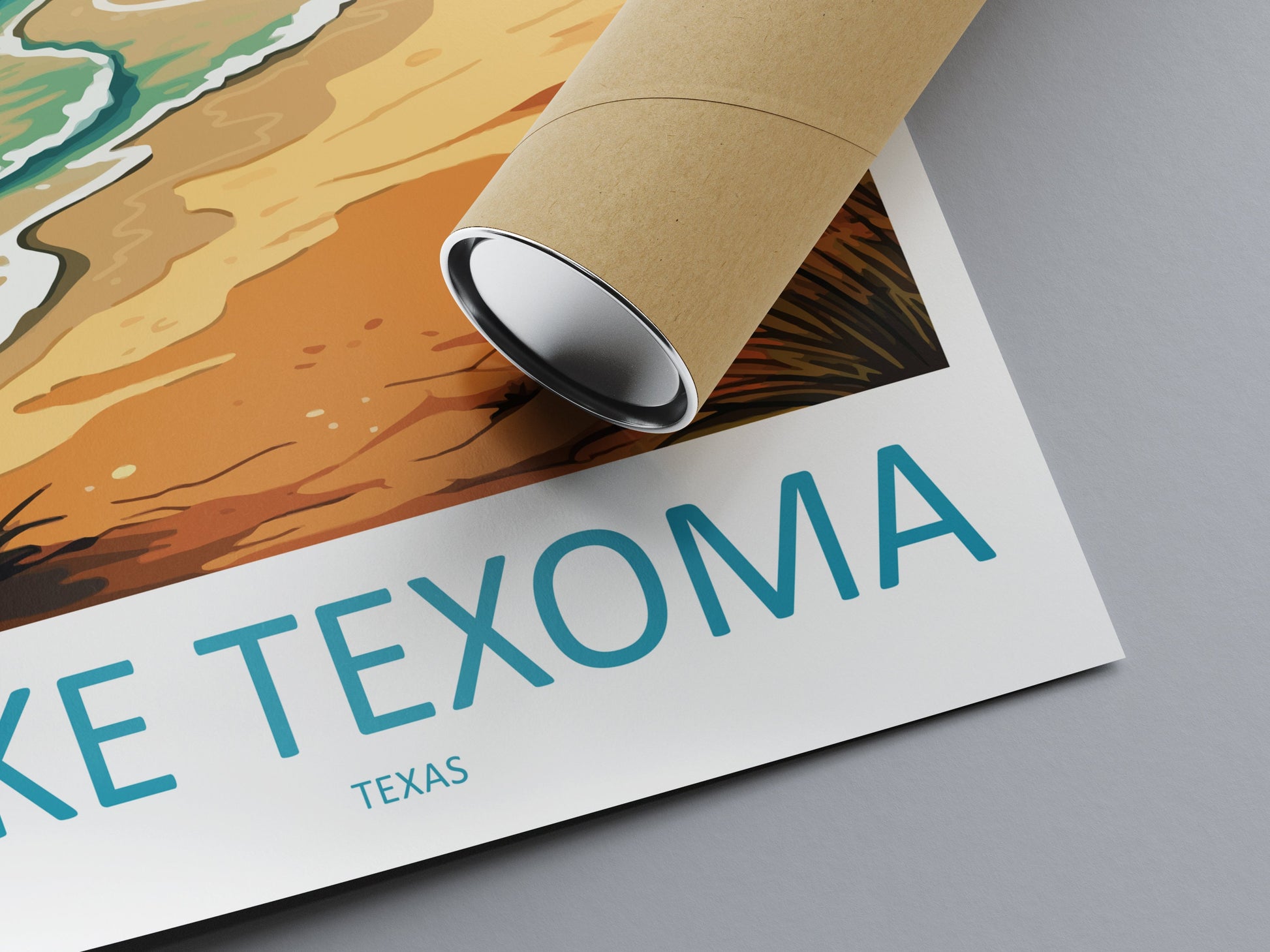 Lake Texoma Travel Print Wall Art Lake Texoma Wall Hanging Home Décor Lake Texoma Gift Art Lovers Texas Art Lover Gift Texas