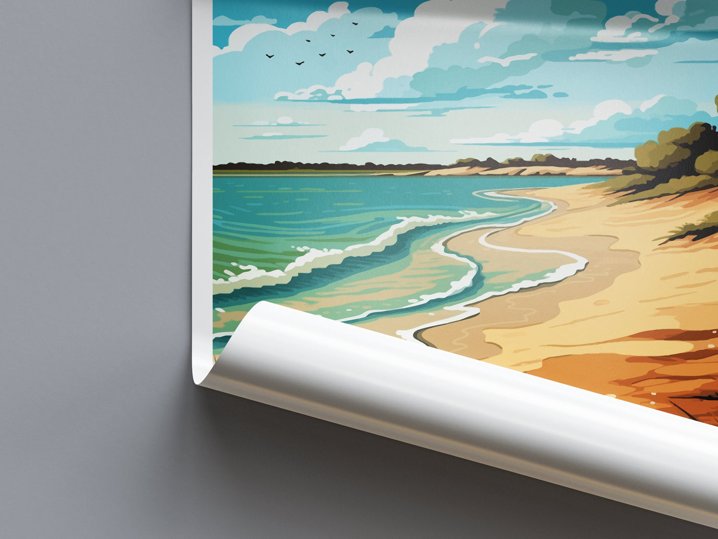 Lake Texoma Travel Print Wall Art Lake Texoma Wall Hanging Home Décor Lake Texoma Gift Art Lovers Texas Art Lover Gift Texas