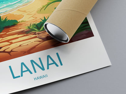 Lanai Travel Print Wall Art Lanai Wall Hanging Home Décor Lanai Gift Art Lovers Hawaii Art Lover Gift Print Artwork Hawaii Art Gift