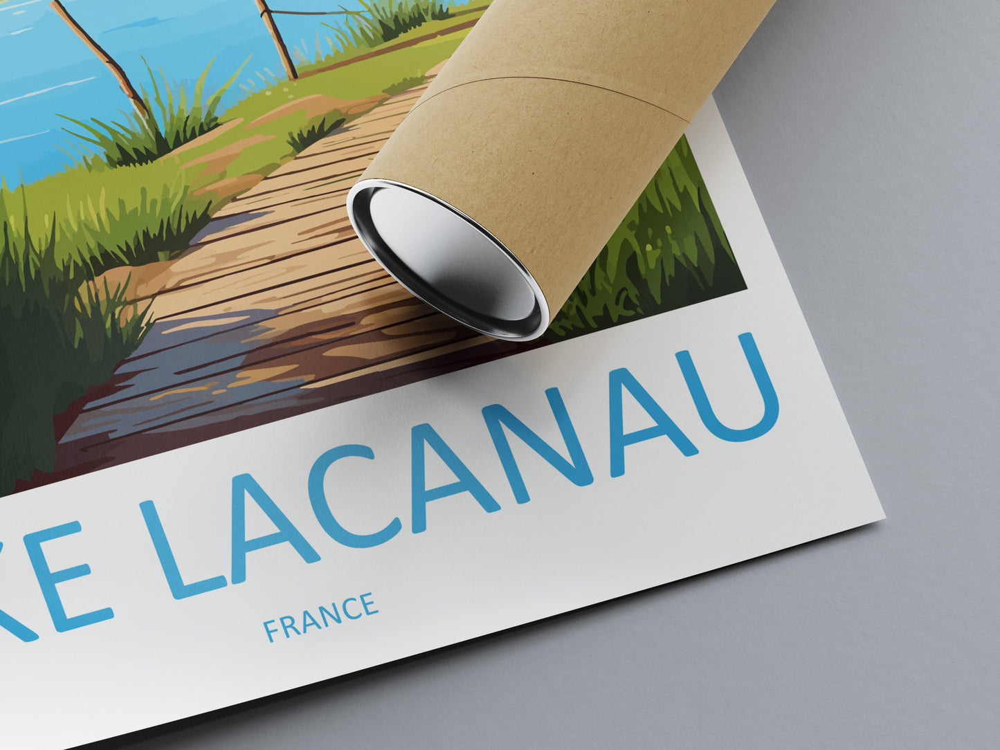 Lake Lacanau Travel Print Wall Art Lake Lacanau Wall Hanging Home Deco Lake Lacanau Gift Art Lovers Wall Art Print Art Gift Poster
