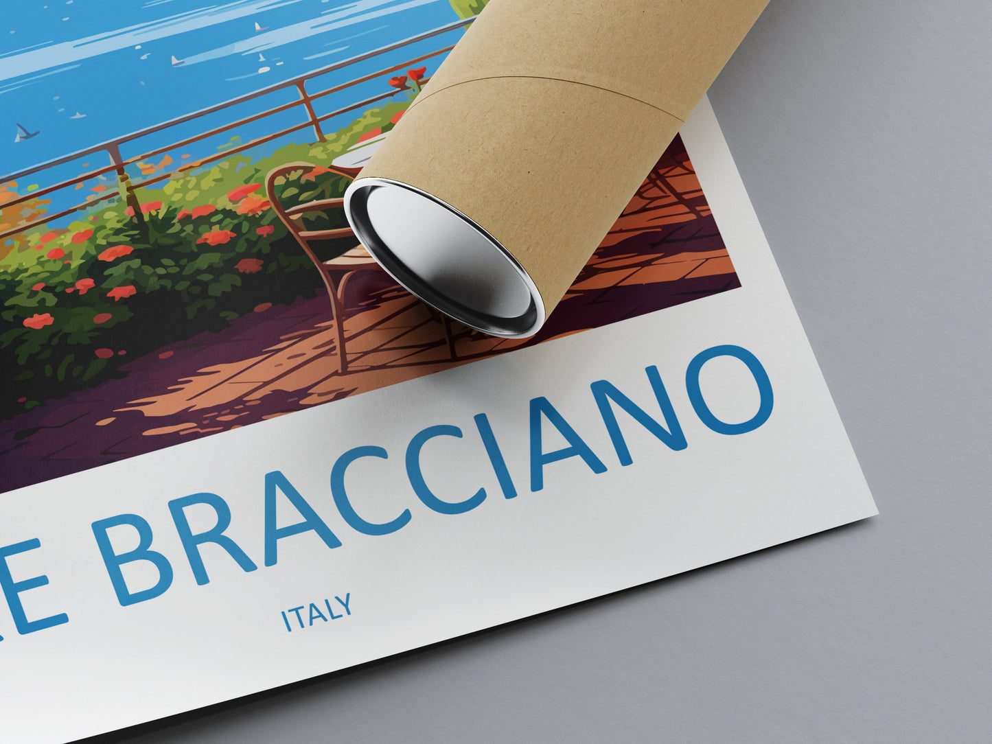 Lake Bracciano Travel Print Wall Art Lake Bracciano Italy Wall Hanging Home Decor Lake Bracciano Gift Art Lovers Wall Art Print Italy