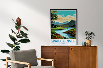 Wailua River Travel Print Wall Art Wailua River Wall Hanging Home Décor Wailua River Gift Art Lovers Hawaii Art Lover Gift Print Artwork