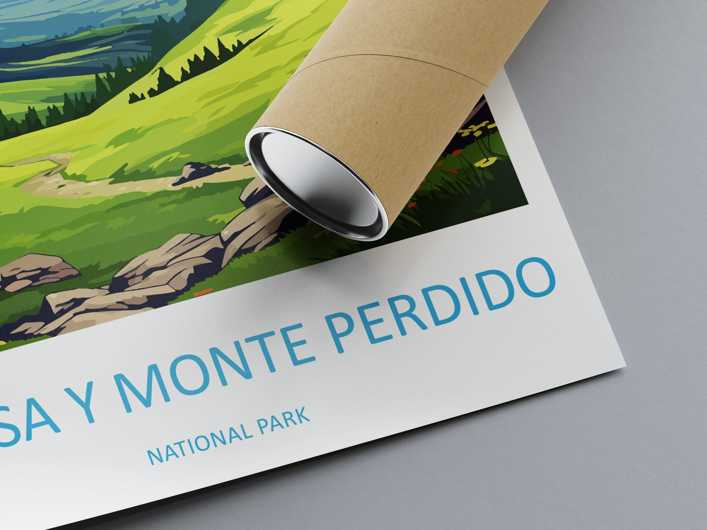 Ordesa Y Monte Perdido National Park Travel Print Wall Art Ordesa Y Monte Perdido Wall Hanging Home Décor Ordesa Y Monte Perdido Gift Art
