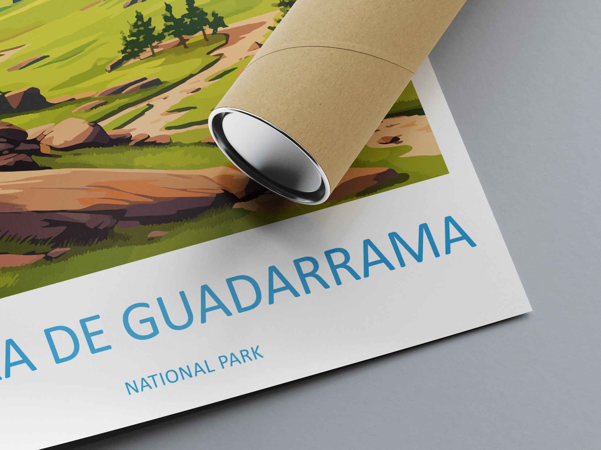 Sierra De Guadarrama National Park Travel Print Wall Art Picos Sierra De Guadarrama National Park Wall Hanging Home Décor Sierra Guadarrama