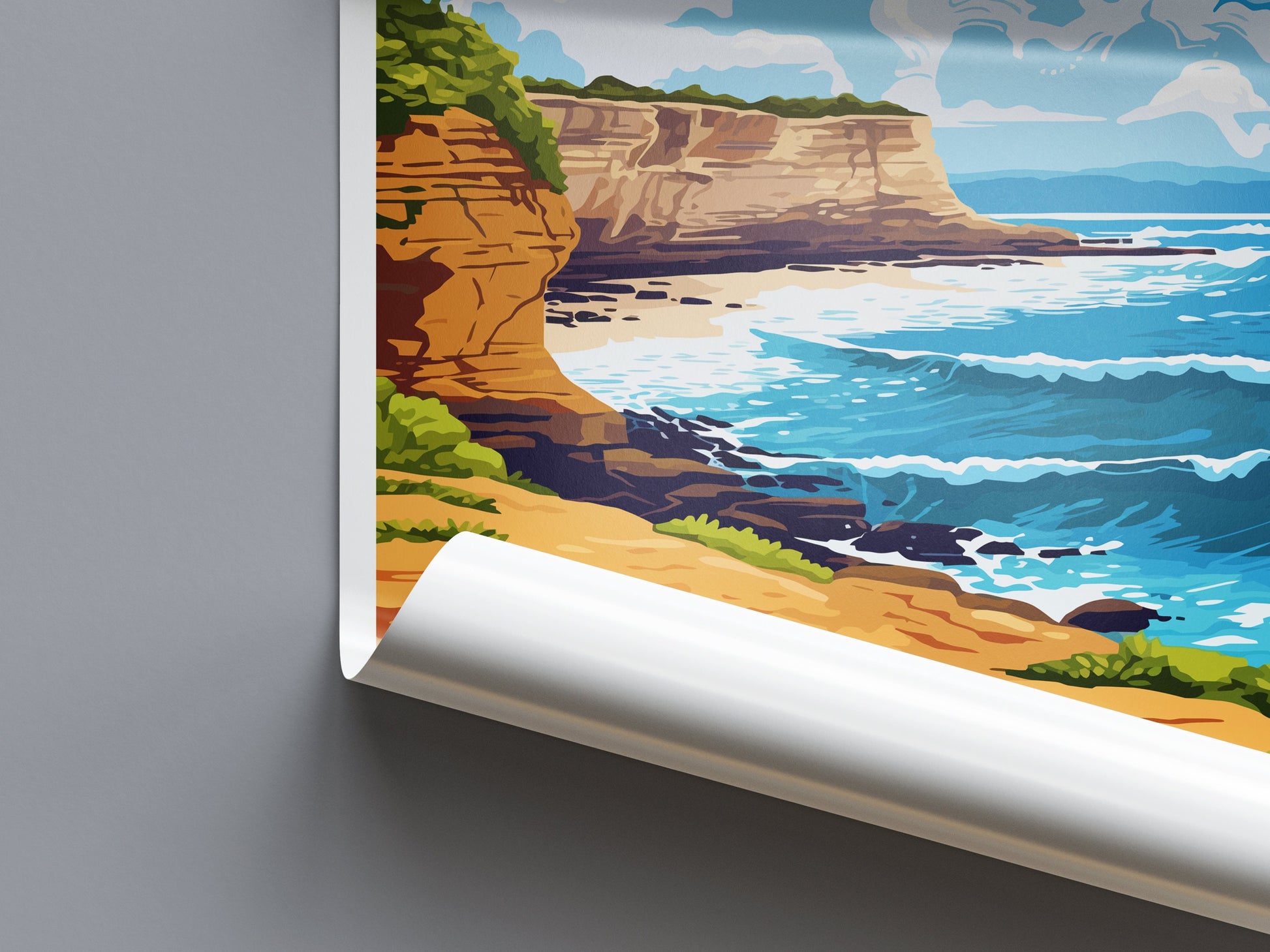 Laie Point Travel Print Wall Art Laie Point Wall Hanging Home Décor Laie Point Gift Art Lovers Hawaii Art Lover Gift Print Artwork