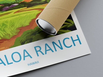 Kualoa Ranch Travel Print Wall Art Kualoa Ranch Wall Hanging Home Décor Kualoa Ranch Gift Art Lovers Hawaii Art Lover Gift Print Artwork
