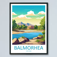 Balmorhea State Park Travel Print Wall Art Balmorhea Wall Hanging Home Décor Balmorhea Gift Art Lovers Texas Art Lover Gift Texas Print