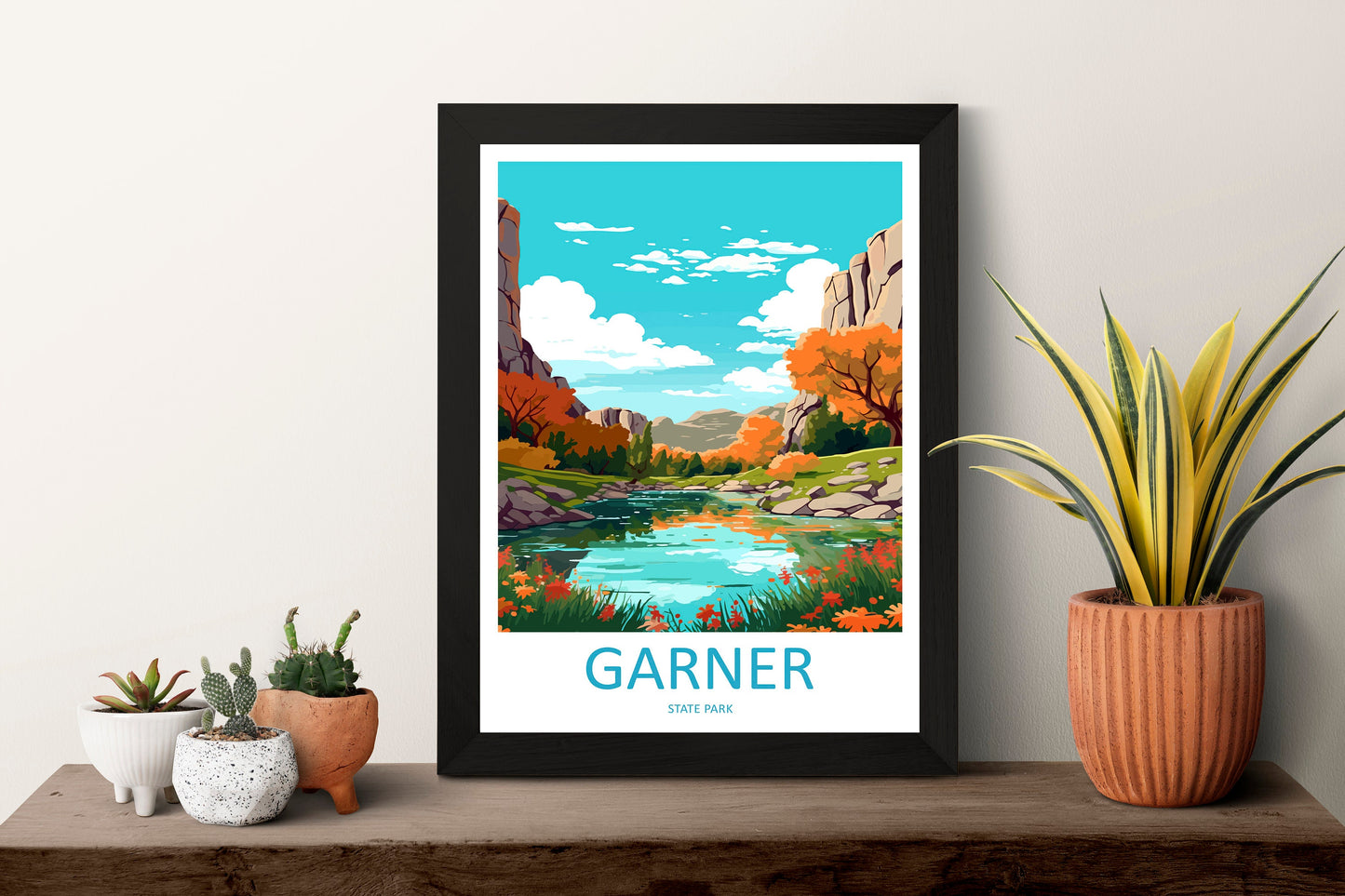 Garner State Park Travel Print Wall Art Garner State ParkWall Hanging Home Décor Garner State Park Gift Art Lovers Texas Art Lover