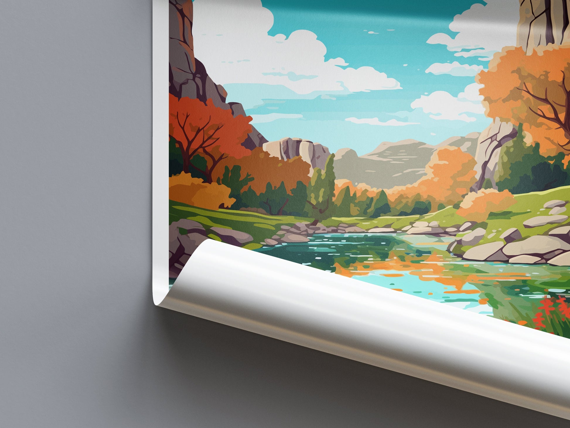 Garner State Park Travel Print Wall Art Garner State ParkWall Hanging Home Décor Garner State Park Gift Art Lovers Texas Art Lover