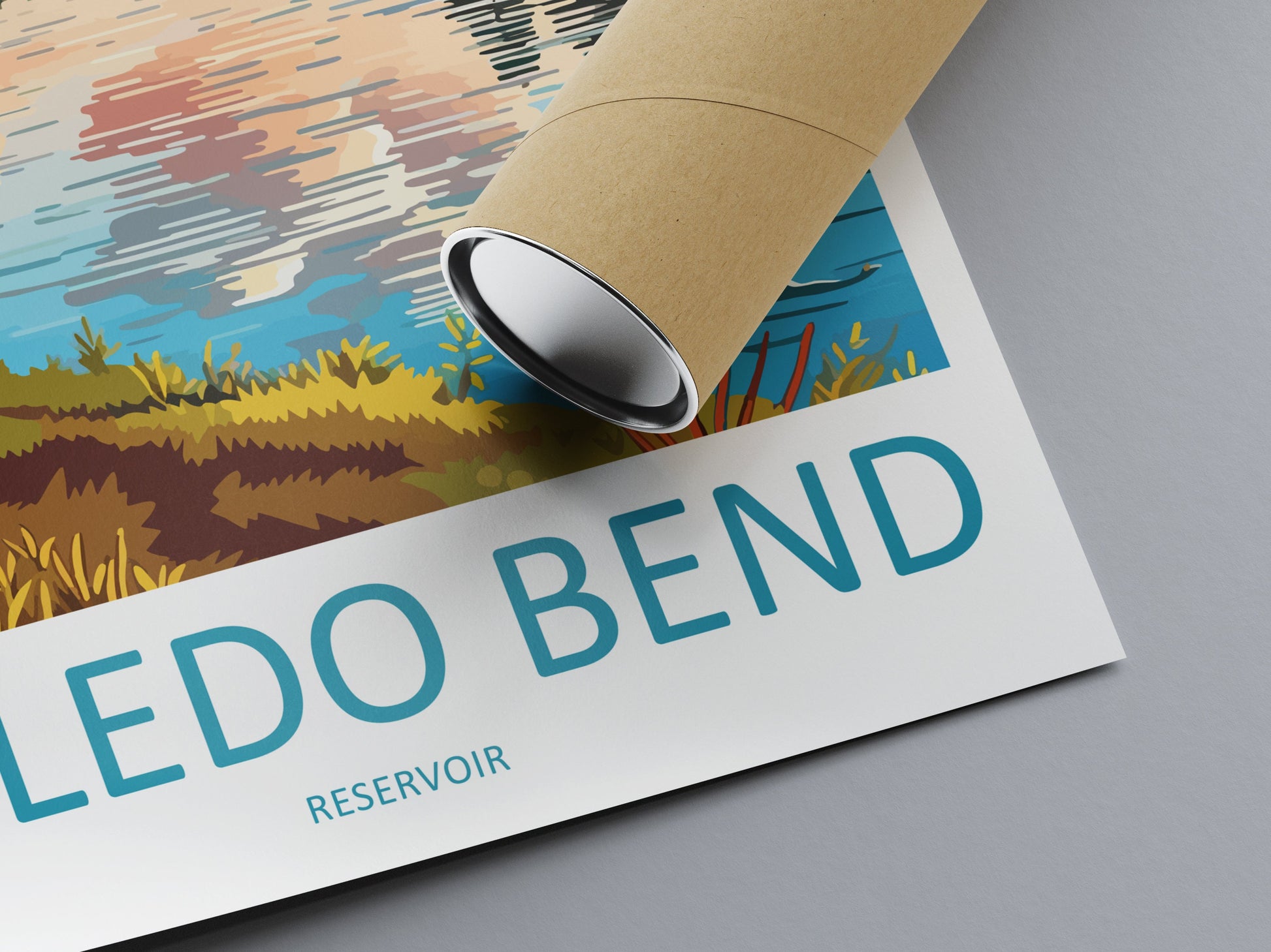 Toledo Bend Reservoir Travel Print Wall Art Toledo Bend Reservoir Wall Hanging Home Décor Toledo Bend Gift Art Lovers Texas Art Lover