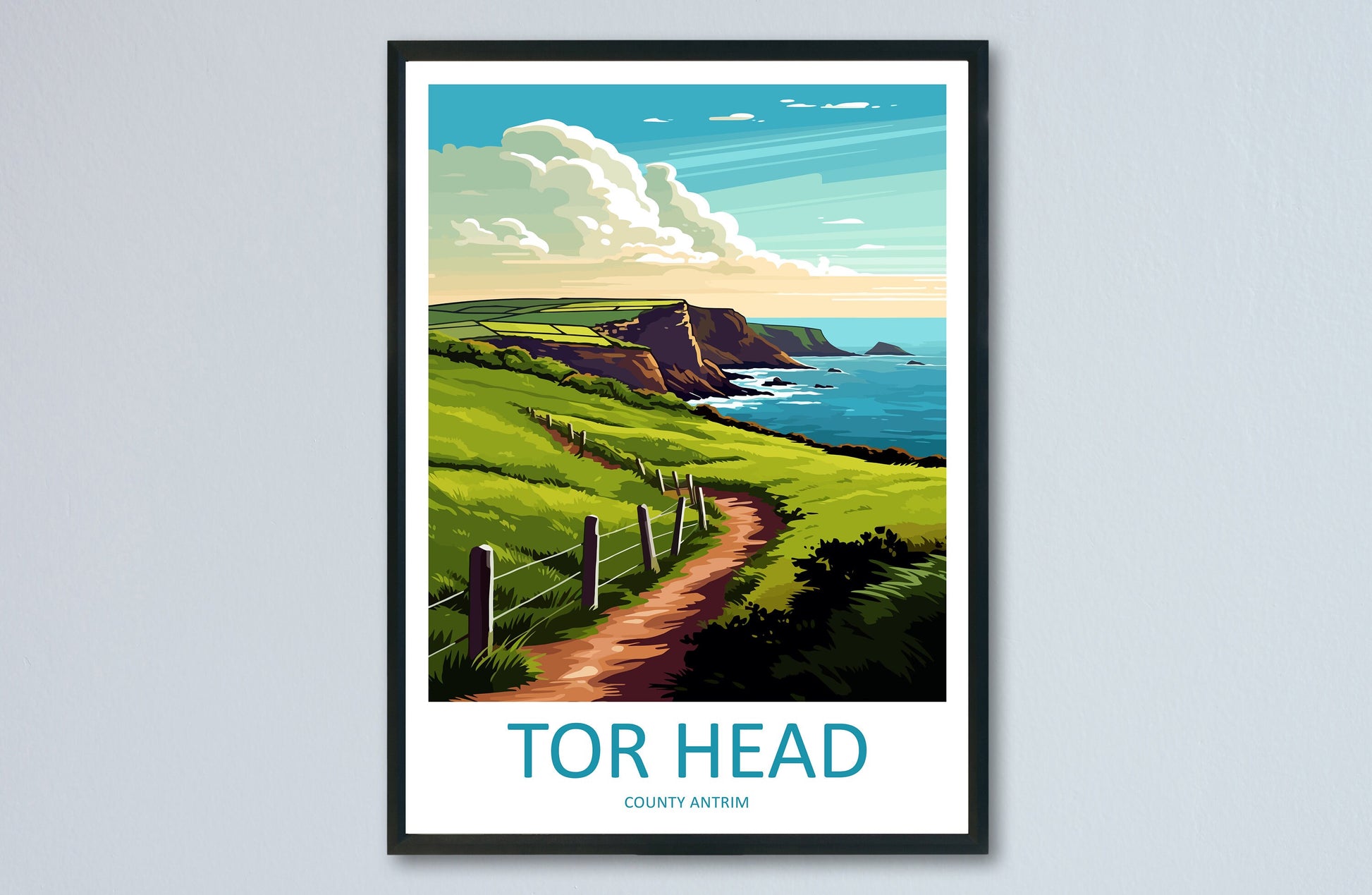 Tor Head Travel Print Wall Art Tor Head Wall Hanging Home Décor Tor Head Gift Art Lovers England Art Lover Gift Print Artwork