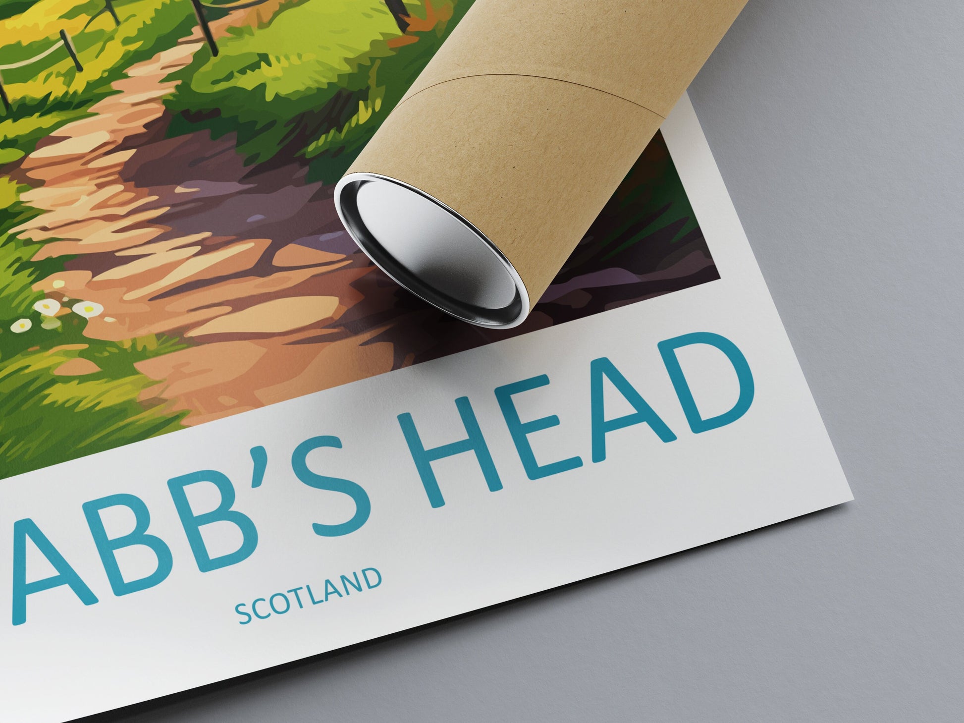 St. Abbs Head Print St. Abbs Head Home Decor Landscape Art Print St. Abbs Head Wall Art for Scotland Enthusiast Gift Wall Hanging