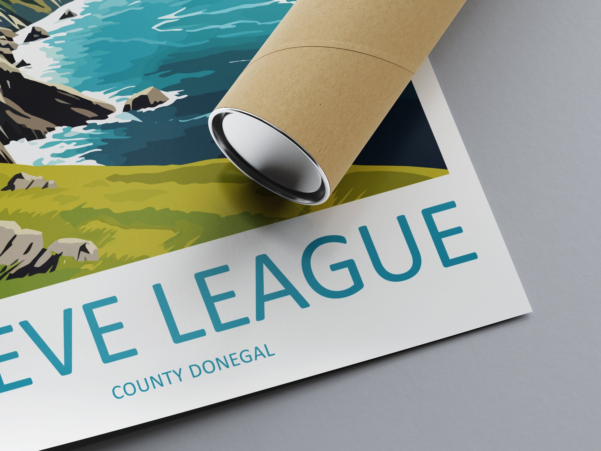 Slieve League Travel Print Wall Art Slieve League Wall Hanging Home Decor Slieve League Gift Art Lovers Wall Art Ireland