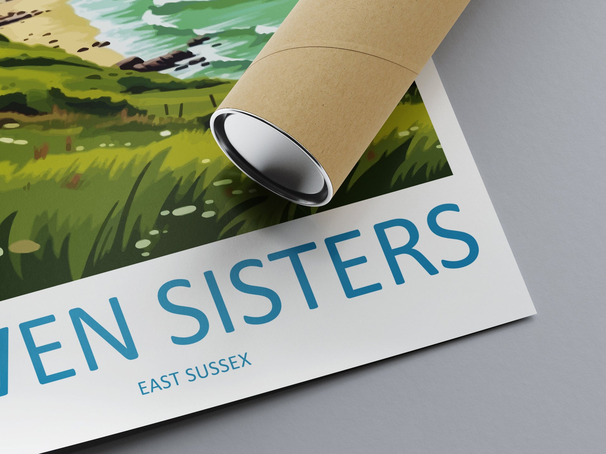 Seven Sisters Travel Print Wall Art Seven Sisters Wall Hanging Home Décor Seven Sisters Gift Art Lover Gift Print Sussex Travel Print