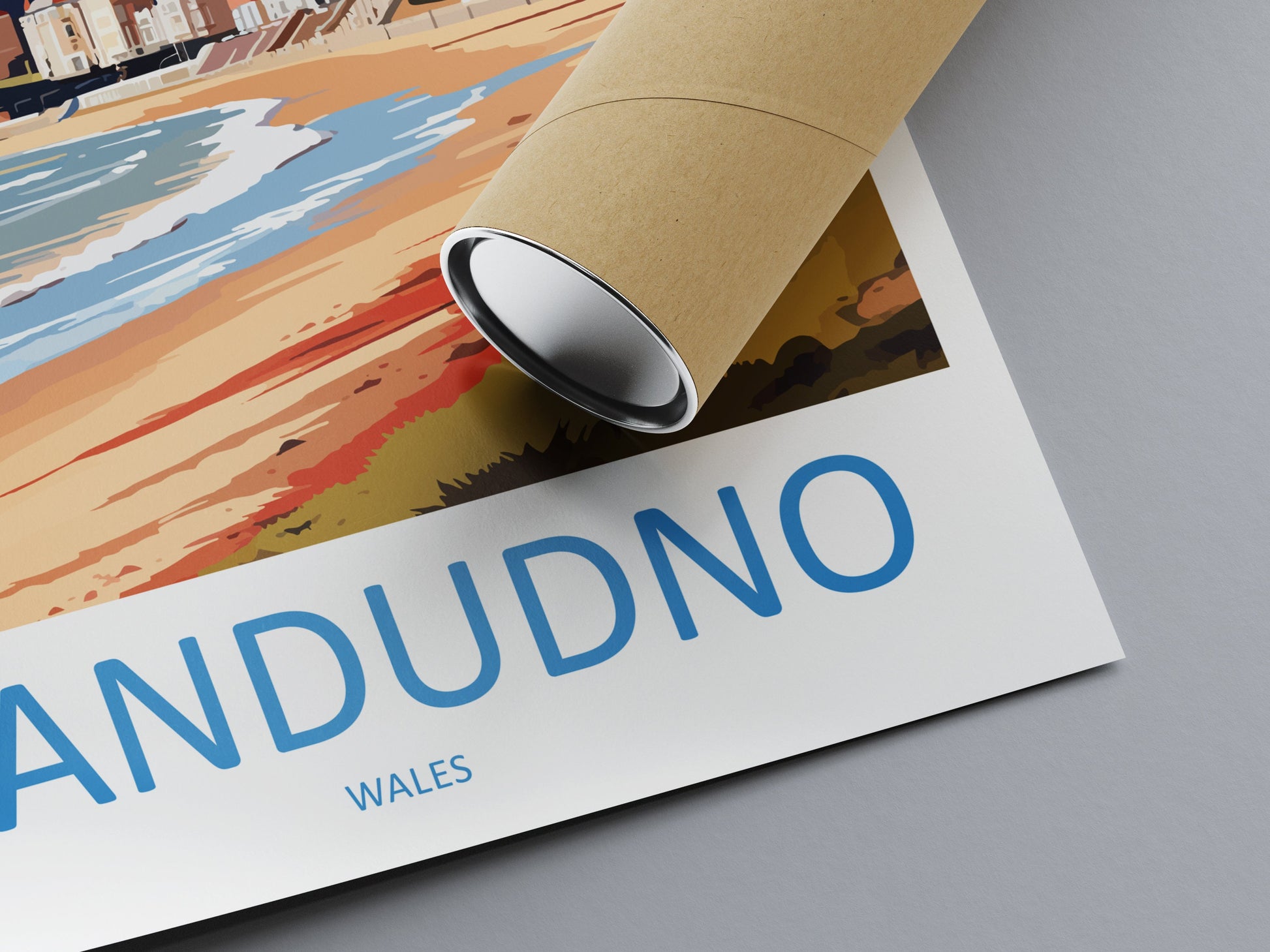 Llandudno Travel Print Wall Art Llandudno Wall Hanging Home Décor Llandudno Gift Art Lovers Welsh Art Lover Gift Wales Wall Art