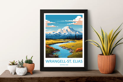 Wrangell National Park Travel Print Wall Art Wrangell Wall Hanging Home Décor Wrangell Gift Art Lovers Alaska Art Lover Gift